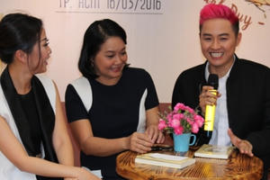 Dàn sao "khủng" tới chúc mừng Thanh Duy ra cuốn sách đầu tay