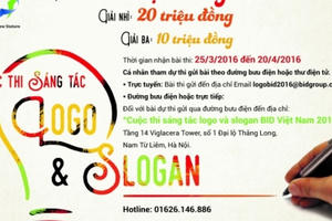 BID Việt Nam tổ chức cuộc thi “Sáng tác logo và slogan 2016”