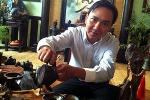 Thạc sĩ đam mê thư pháp với những bức họa tự về “Khỉ - Thân"