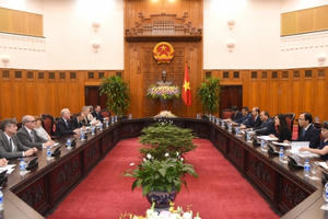 Thủ tướng tiếp Bộ trưởng Y tế và Phúc lợi con người Hoa Kỳ