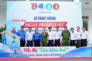 Tuổi trẻ Bình Dương hưởng ứng Ngày Pháp luật Việt Nam