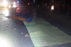 Hà Giang: Va chạm giữa xe máy và xe tải, 1 người tử vong