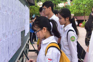 Hà Nội: Quận Ba Đình có 8 điểm thi vào lớp 10 THPT