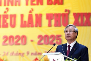Thường trực Ban Bí thư Trần Quốc Vượng: Chỉ số hạnh phúc của nhân dân là điều đặc sắc của Yên Bái