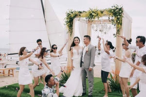 Toàn cảnh đám cưới cổ tích của nữ MC nổi tiếng tuyển chồng trên mạng