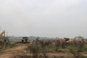 Vĩnh Phúc: Giải phóng mặt bằng đợt 1 dự án Khu đô thị Yên Lạc - Dragoncity