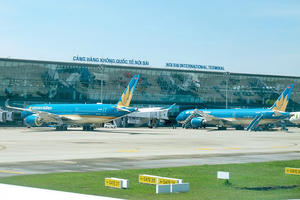 Lượng khách tại Cảng hàng không quốc tế Nội Bài tăng cao đột biến trong dịp Đại lễ 2/9