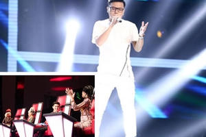 Tập 4 vòng Giấu mặt Giọng hát Việt: Thể hiện ca khúc Tan, “bản sao” Tuấn Hưng khiến 4 HLV “điên đảo”