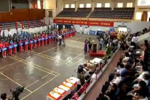 Khai mạc Giải bóng bàn Cúp Hội Nhà báo Việt Nam lần thứ XII Khai mạc Giải bóng bàn Cúp Hội Nhà báo Việt Nam lần thứ XII