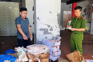 Công an Ninh Bình phát hiện 9 tấn thực phẩm đông lạnh không rõ nguồn gốc