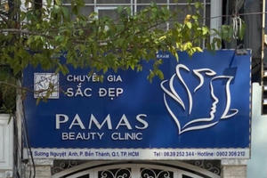 Thẩm mỹ viện Pamas nhận đại phẫu cho khách hàng khi chưa được cấp phép?
