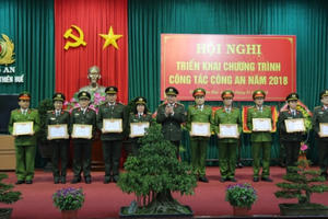 Công an Thừa Thiên - Huế triển khai công tác năm 2018