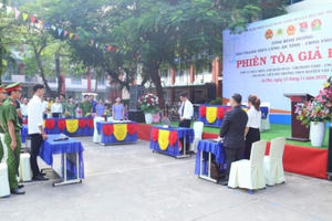 Phiên tòa giả định tuyên truyền phòng chống ma túy