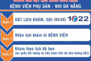 Đà Nẵng: Triển khai hẹn giờ khám bệnh tại các cơ sở khám chữa bệnh Đà Nẵng: Triển khai hẹn giờ khám bệnh tại các cơ sở khám chữa bệnh