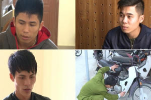 Thái Bình: Bắt nhóm thanh niên 9x trộm cắp tài sản còn cố ý gây thương tích