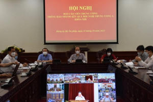 Đảng ủy Bộ Tư pháp học tập, quán triệt Nghị quyết Hội nghị Trung ương 4 khóa XIII