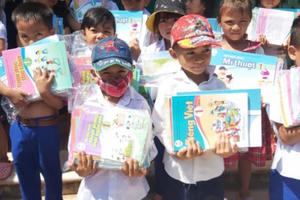 “Cánh Diều” đã bay đến với ngôi trường nghèo ở vùng biên giới Quảng Trị