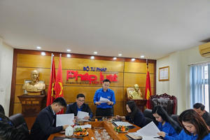 Đoàn Thanh niên Báo Pháp luật Việt Nam phấn đấu hoàn thành xuất sắc nhiệm vụ năm 2025