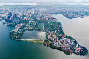 Hà Nội: Phê duyệt đồ án Quy hoạch khu vực trục không gian trung tâm bán đảo Quảng An Hà Nội: Phê duyệt đồ án Quy hoạch khu vực trục không gian trung tâm bán đảo Quảng An