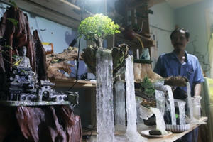 Bất ngờ với những “hòn đảo bay”, tiểu cảnh bay lần đầu xuất hiện ở Hà Nội