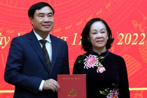 Ông Trần Quốc Cường giữ chức Bí thư Tỉnh ủy Điện Biên