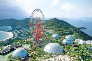 "Bánh xe bầu trời" - Kỷ lục mới tại Vinpearl Land Nha Trang