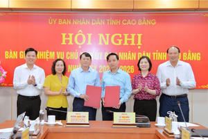 Cao Bằng: Hội nghị bàn giao nhiệm vụ Chủ tịch UBND tỉnh nhiệm kỳ 2021 - 2026