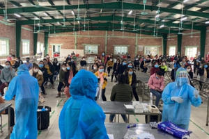 Ngày 23/01, Nghệ An phát hiện 387 ca nhiễm Covid-19