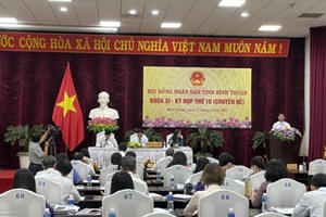 HĐND tỉnh Bình Thuận phê duyệt nhiều dự án đầu tư công