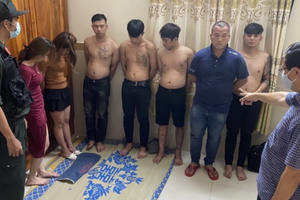 Công an Nhơn Trạch triệt phá ổ nhóm "bay lắc" trong nhà nghỉ