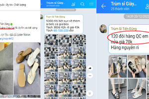 Xử phạt 35 triệu đồng và tiêu huỷ toàn bộ sản phẩm giả tại kho hàng xã Mê Linh