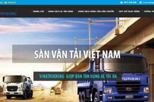 Hàng hoá, giá cước sẽ lên sàn giao dịch vận tải