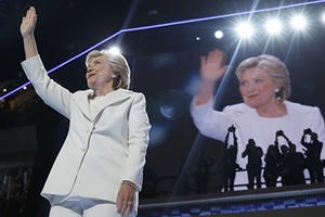 Hillary Clinton đi vào lịch sử nước Mỹ