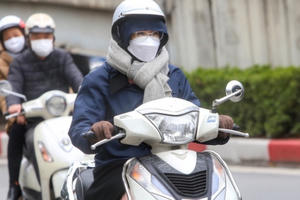 Bắc Bộ rét đậm, có mưa nhỏ vài nơi