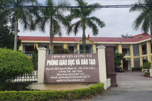 Trưởng Phòng GD&ĐT huyện Lương Tài nói gì về khoản thu 3% tiền học 2 buổi ở các cấp trái quy định