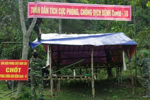 Những chốt chặn "đánh" Covid-19 nơi vùng biên giới xứ Nghệ