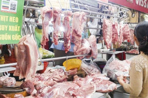 Thịt lợn đã được đưa vào diện bình ổn giá ở một số địa phương