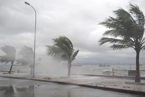 Bão số 3 đổ bộ đất liền, Bắc Bộ đến Quảng Bình xuất hiện mưa lớn