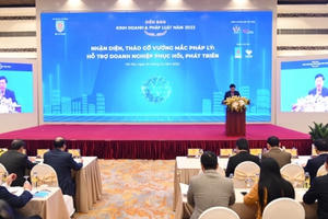 Kịp thời tháo gỡ vướng mắc pháp lý, hỗ trợ doanh nghiệp phát triển