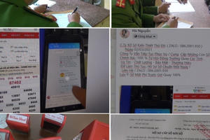 Thanh Hoá: Bắt giữ các đối tượng lừa bán số lô, số đề để chiếm đoạt tài sản