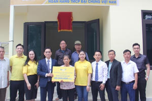 PVcomBank hỗ trợ xây dựng nhà “Đại đoàn kết” tại TP Hải Phòng