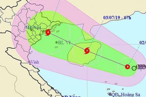 Tin thời tiết mới nhất: Áp thấp nhiệt đới khả năng mạnh thành bão hướng về Quảng Ninh - Nam Định