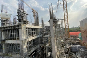 Dự án C-River View của Cường Đô La: Chưa được chuyển mục đích sử dụng đất nhưng đã xây đến tầng 3