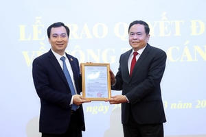 Bổ nhiệm ông Vũ Văn Tiến giữ chức Trưởng Ban Tuyên giáo UBTƯ MTTQ Việt Nam