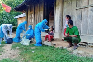 Thêm 4 trường hợp ở 2 huyện miền núi Tương Dương và Kỳ Sơn dương tính với SARS-CoV-2