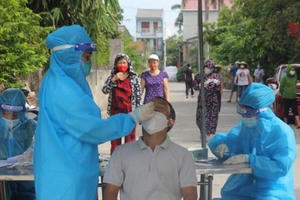 Chiều 11/01, Nghệ An phát hiện số ca nhiễm Covid-19 mới cao kỷ lục