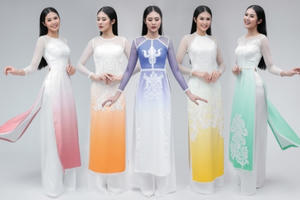 Ngọc Hân làm nàng thơ trong BST áo dài của NTK Hà Duy Ngọc Hân làm nàng thơ trong BST áo dài của NTK Hà Duy