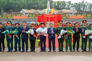 Hơn 2.700 thanh niên Hải Phòng lên đường nhập ngũ