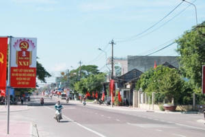 Huyện Phù Cát đạt chuẩn nông thôn mới