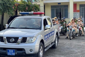 Công an TP Biên Hoà ra quân thực hiện đợt cao điểm tấn công trấn áp tội phạm